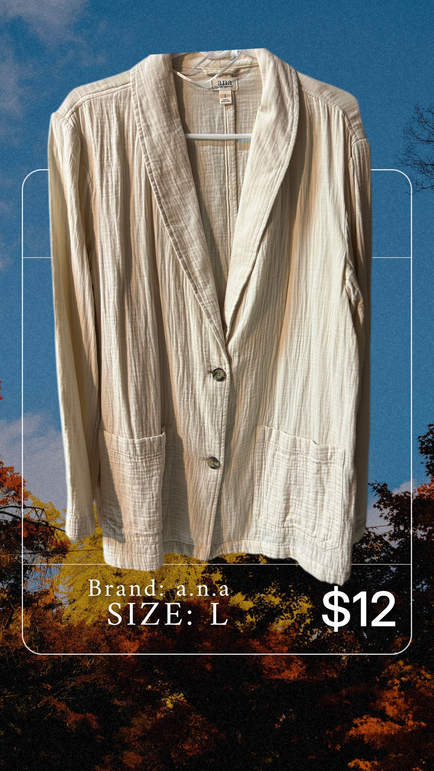 A.n.a Oversized Blazer