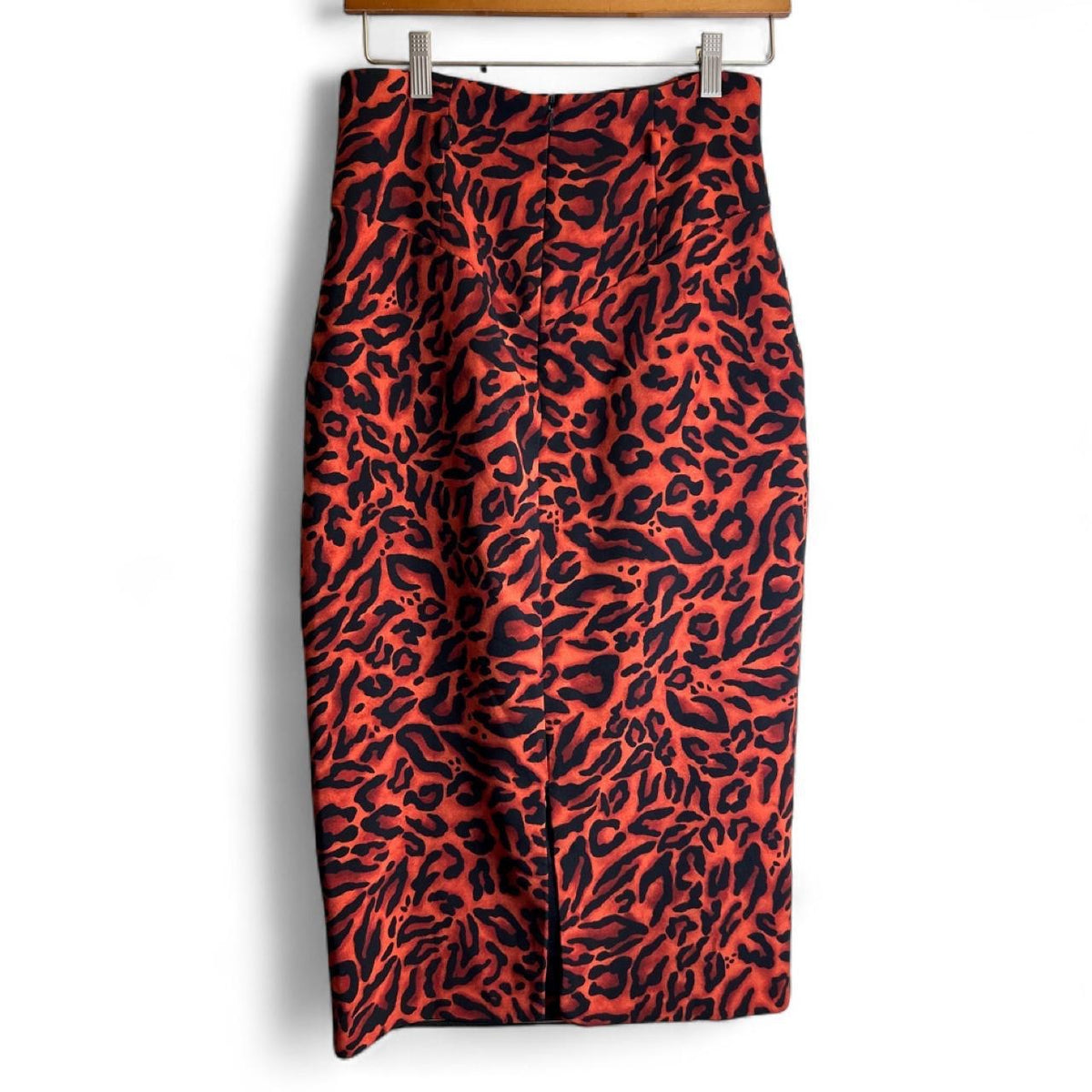Women Leopard Pencil Skirt