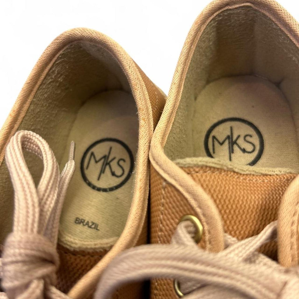 Women's Tan and Brown Trainers