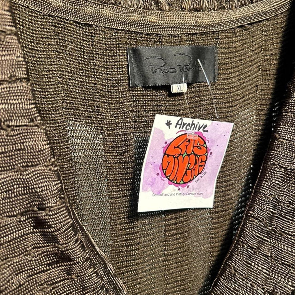 Pepa Pombo Textured Blouse