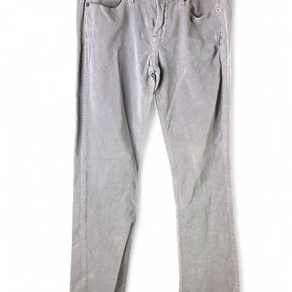 Lucky Brand Women's Grey and Brown Trousers