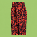 Women Leopard Pencil Skirt