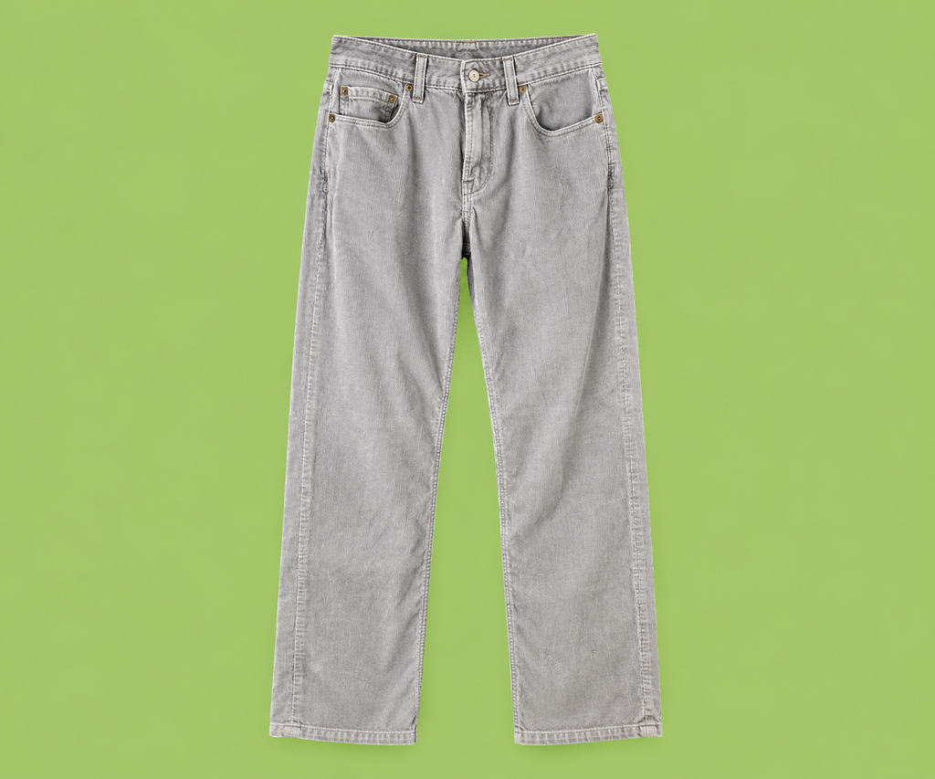 Lucky Brand Women's Grey and Brown Trousers